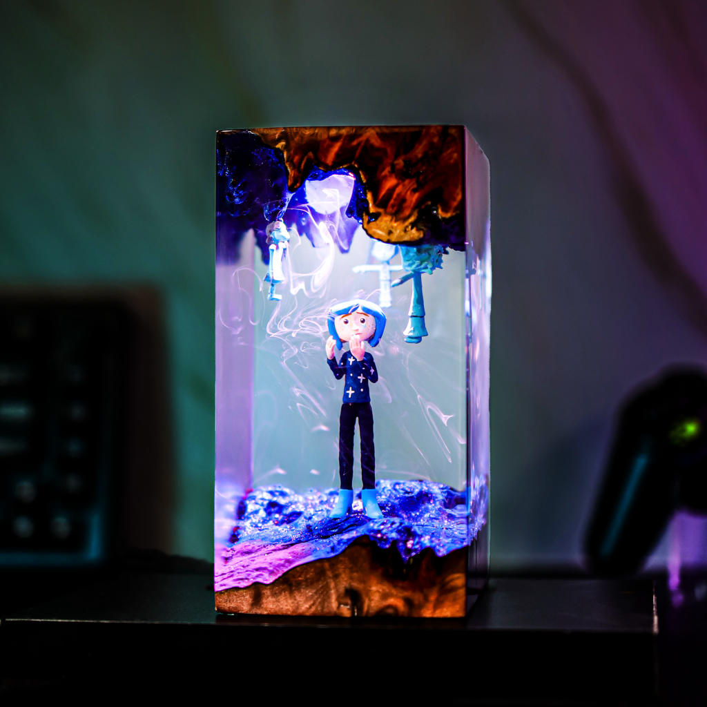 Coraline Epoxy Night Light 20 Coraline Epoxy Light