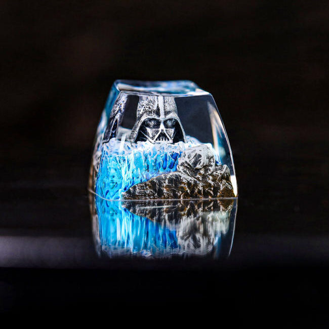 Darth Vader Helmet Artisan Keycap 2 Darth Vader Helmet Artisan Keycap