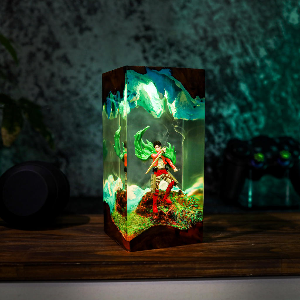 Levi Ackerman Attack on Titan Lamp 4 Levi Ackerman Attack on Titan Lamp