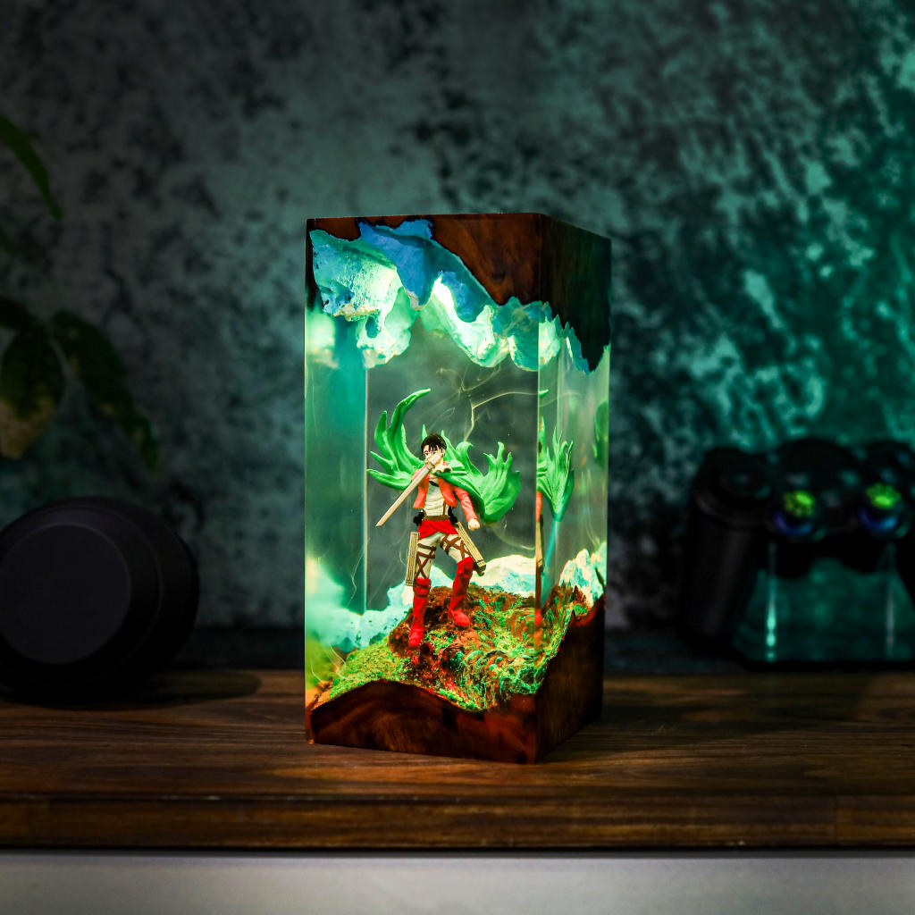 Levi Ackerman Attack on Titan Lamp 5 Levi Ackerman Attack on Titan Lamp