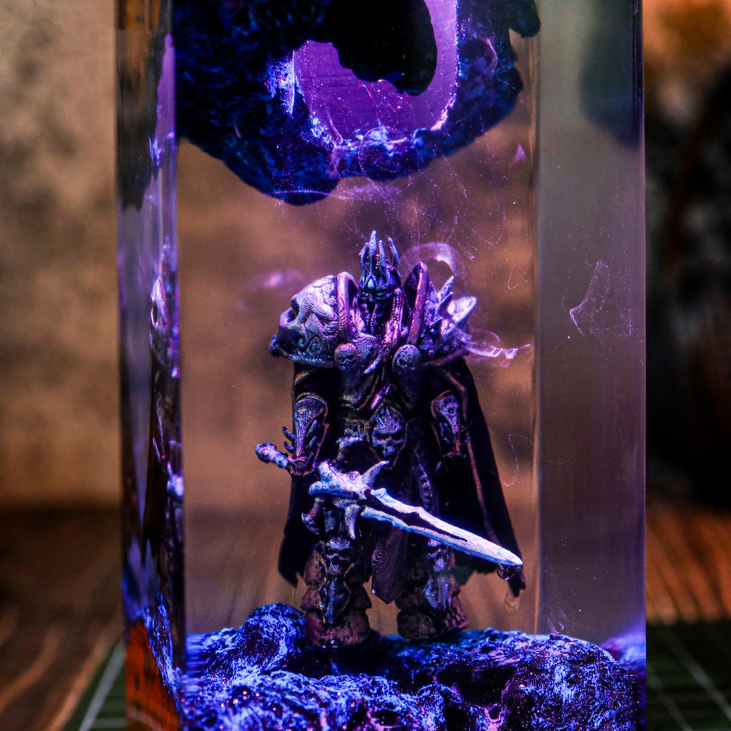 Lich King Warcraft Night Light 2 Lich King Warcraft Night Light