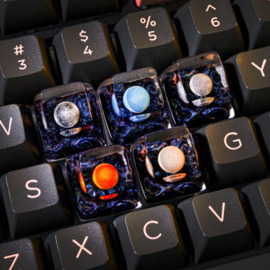 Planets Resin Artisan Keycap