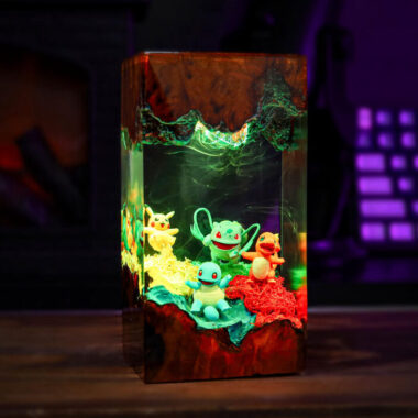 Pokemon Starter Night Lamp Ver 2