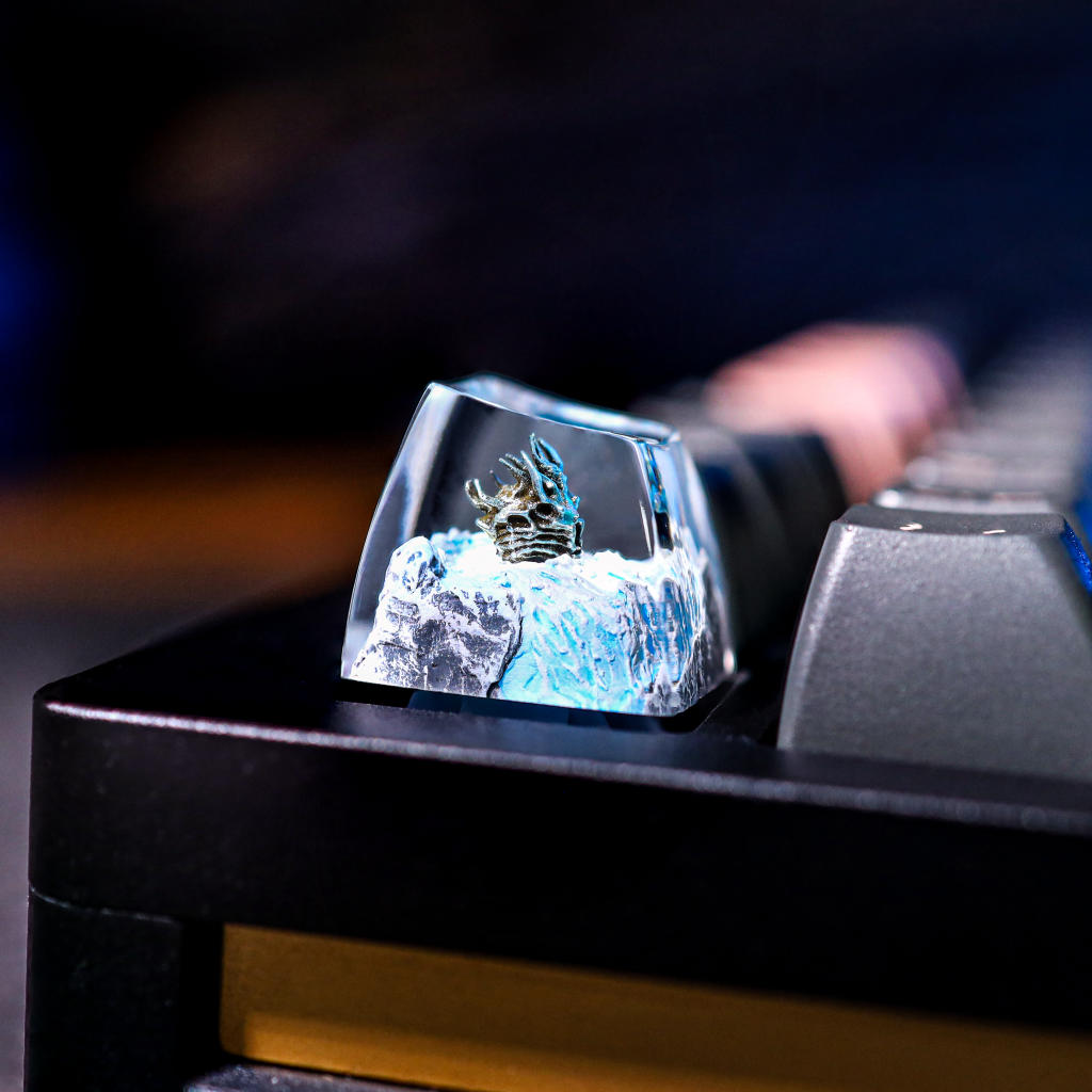 WOW Lich King Helm of Domination 5 WOW Lich King Helm of Domination Artisan Keycap