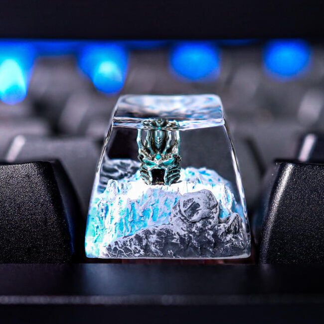 WOW Lich King Helm of Domination 1 WOW Lich King Helm of Domination Artisan Keycap