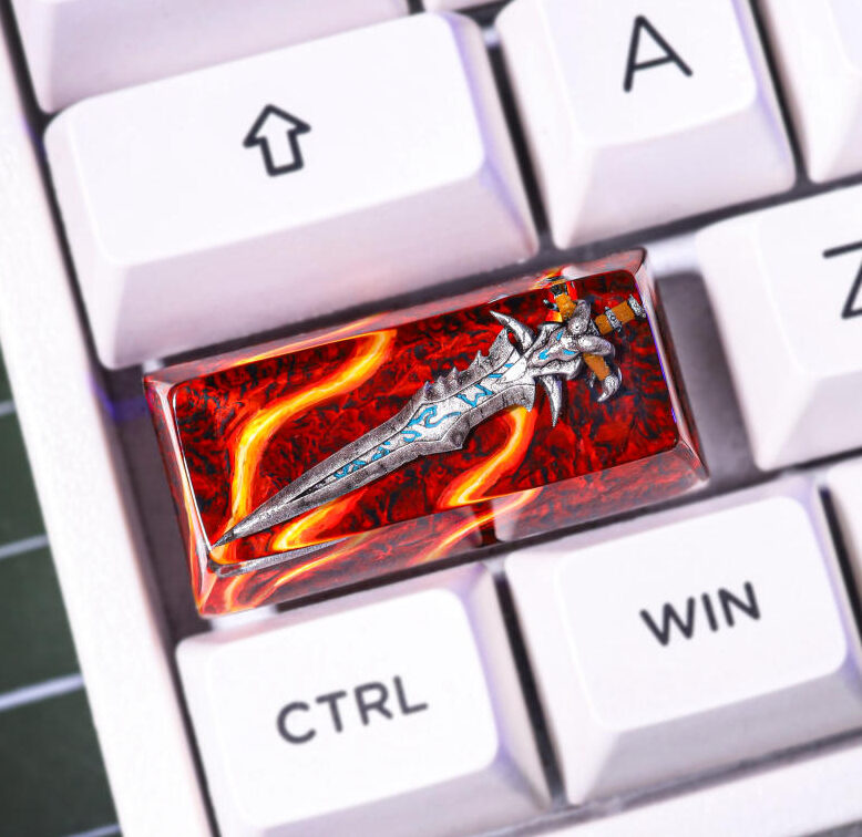 Frostmourne Sword Artisan Keycap 1 Frostmourne Sword Artisan Keycap