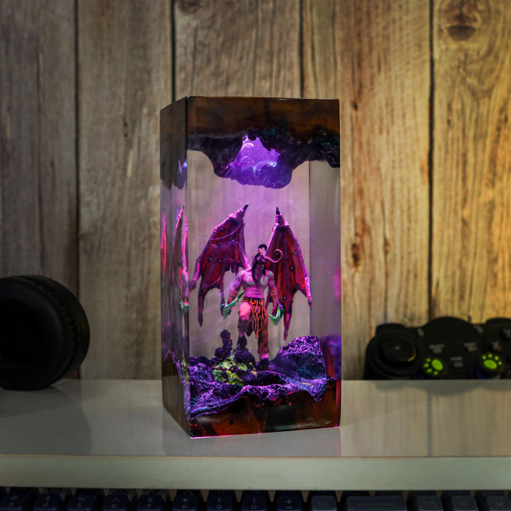 Illidan Stormrage Warcraft Night Light Ver 2 4 Illidan Stormrage Warcraft Night Light Ver 2