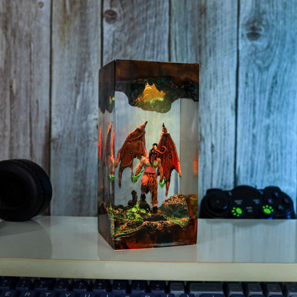 Illidan Stormrage Warcraft Night Light Ver 2 5 Illidan Stormrage Warcraft Night Light Ver 2