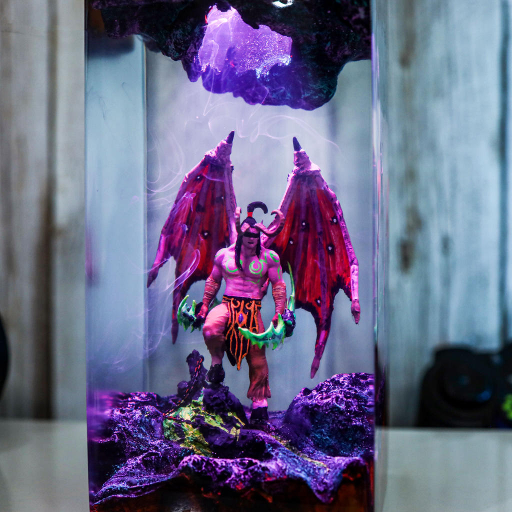Illidan Stormrage Warcraft Night Light Ver 2 6 Illidan Stormrage Warcraft Night Light Ver 2