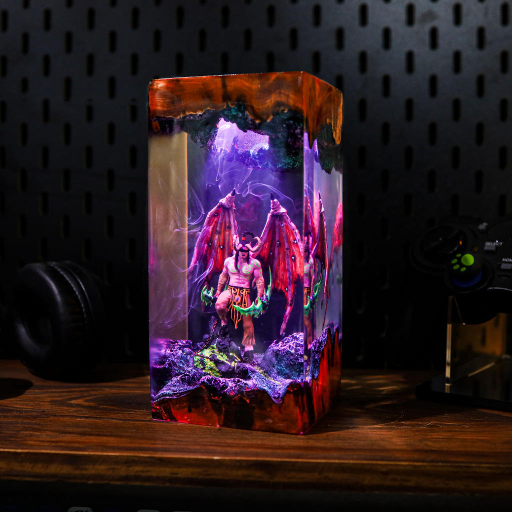 Illidan Stormrage Warcraft Night Light Ver 2 7 Illidan Stormrage Warcraft Night Light Ver 2