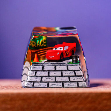 Cars Lightning McQueen Keycap