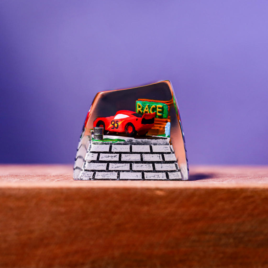 Cars Lightning McQueen Keycap 9 Cars Lightning McQueen Keycap