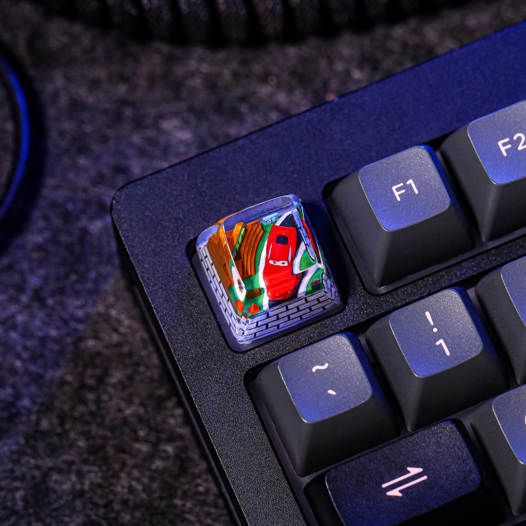 Cars Lightning McQueen Keycap 8 Cars Lightning McQueen Keycap