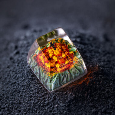 Dark Souls Fire Glowing Sword Keycap