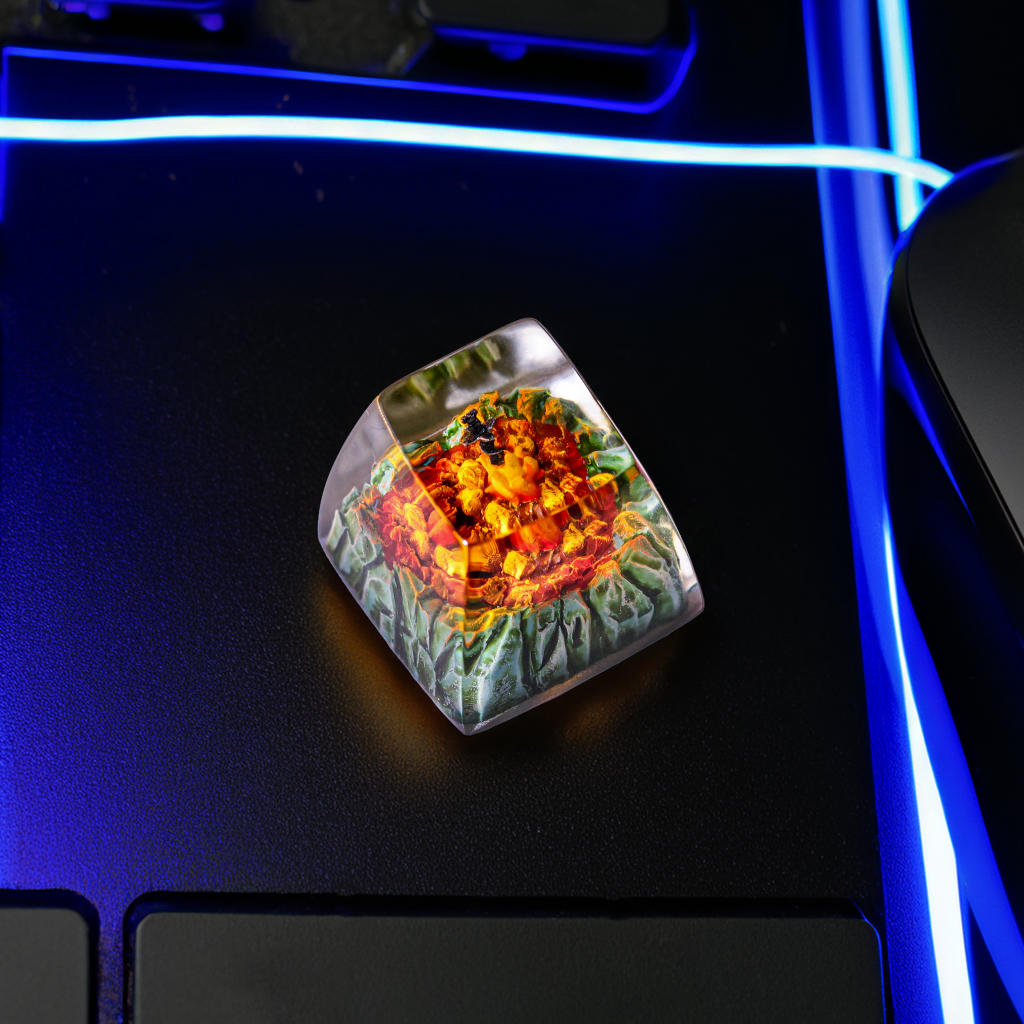 Dark Souls Fire Glowing Sword Keycap 4 Dark Souls Fire Glowing Sword Keycap