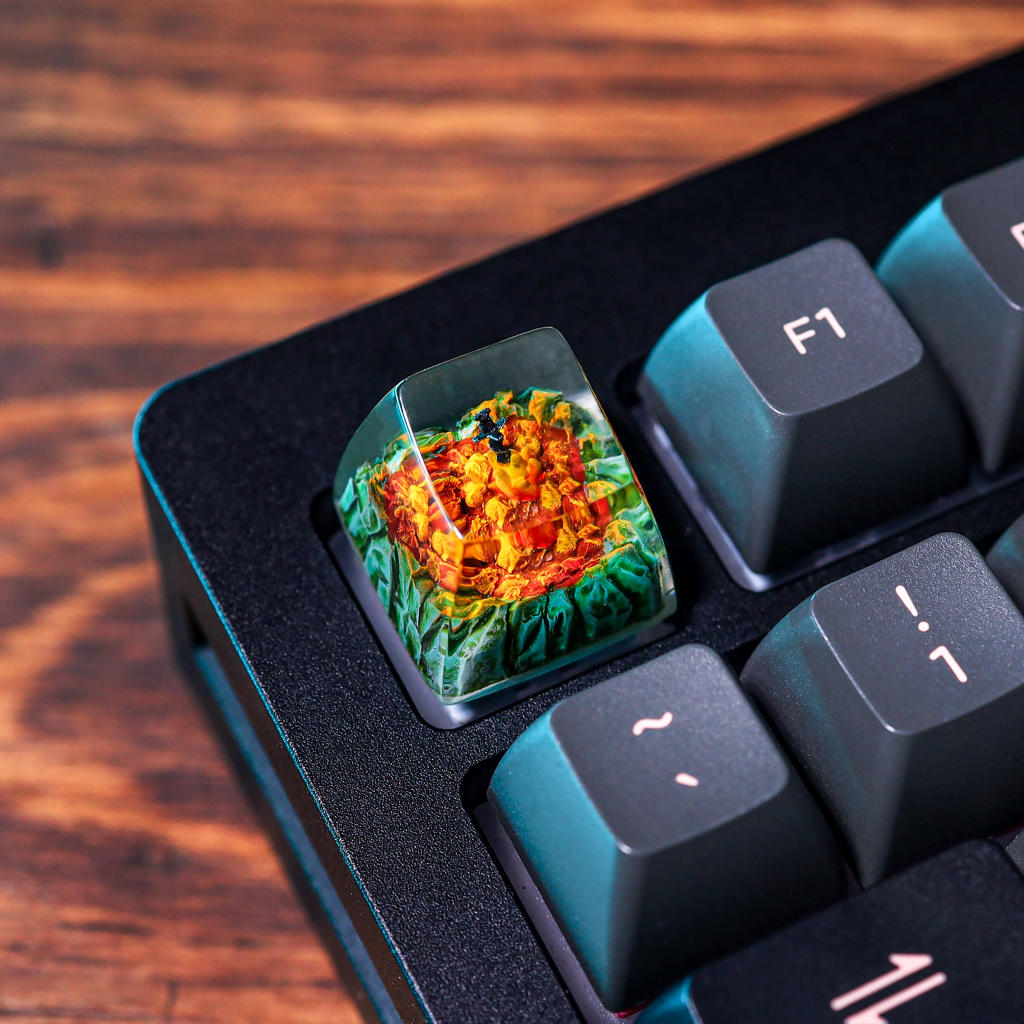 Dark Souls Fire Glowing Sword Keycap 10 Dark Souls Fire Glowing Sword Keycap