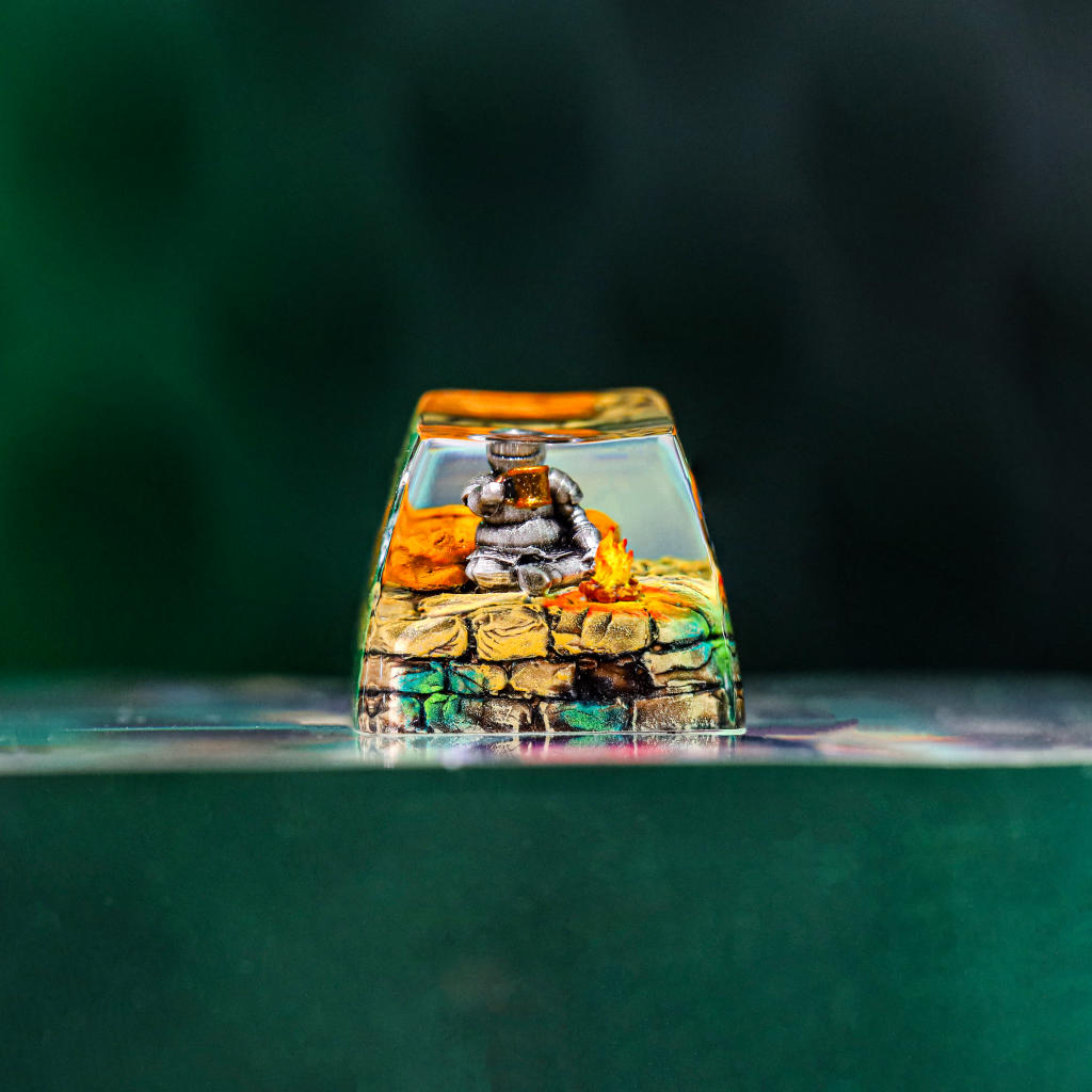 Dark Souls Onion Knight Keycap 3 Dark Souls Onion Knight Keycap
