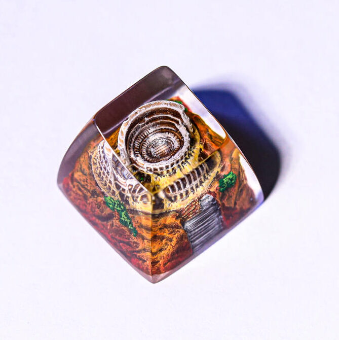 Rome Colosseum Artisan Keycap 2 Rome Colosseum Artisan Keycap