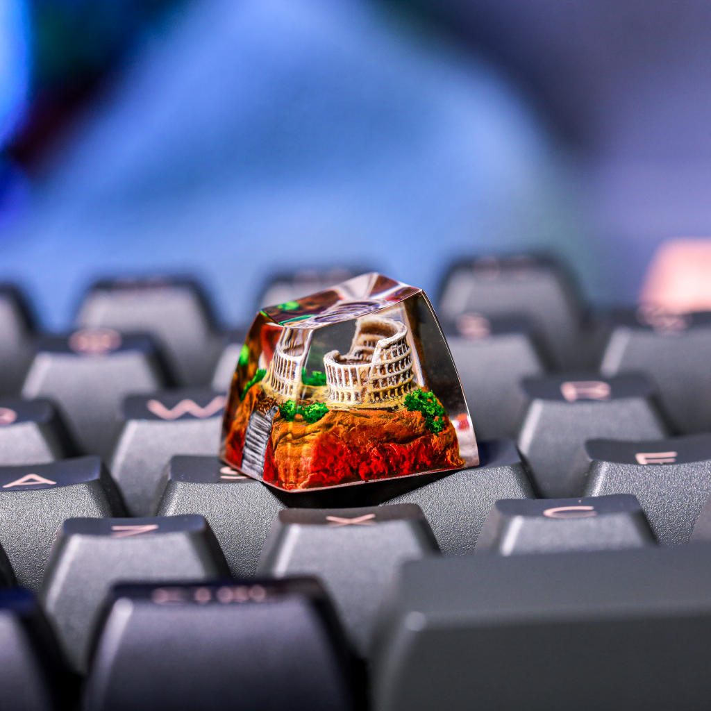 Rome Colosseum Artisan Keycap 3 Rome Colosseum Artisan Keycap