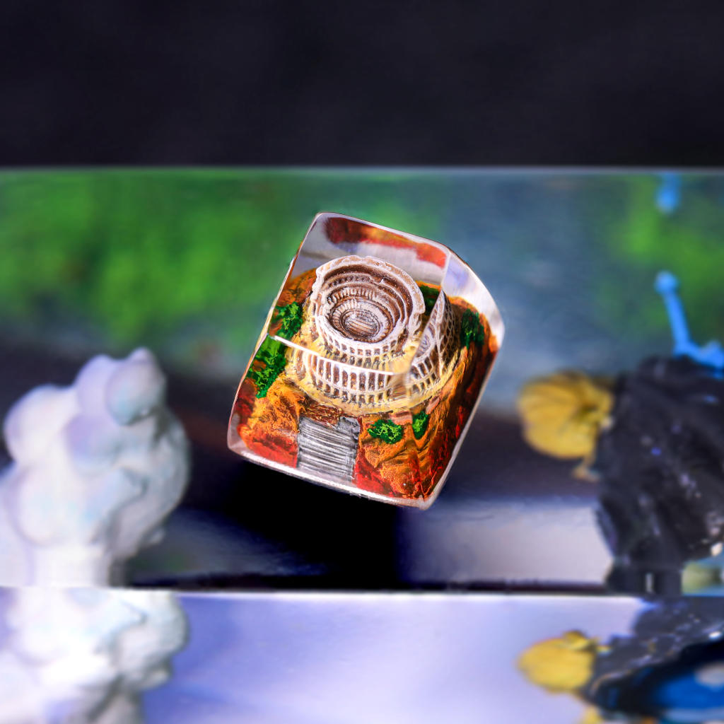 Rome Colosseum Artisan Keycap 4 Rome Colosseum Artisan Keycap
