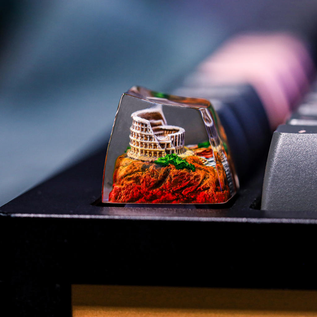 Rome Colosseum Artisan Keycap 5 Rome Colosseum Artisan Keycap