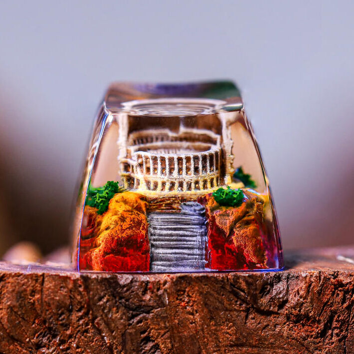 Rome Colosseum Artisan Keycap 1 Rome Colosseum Artisan Keycap
