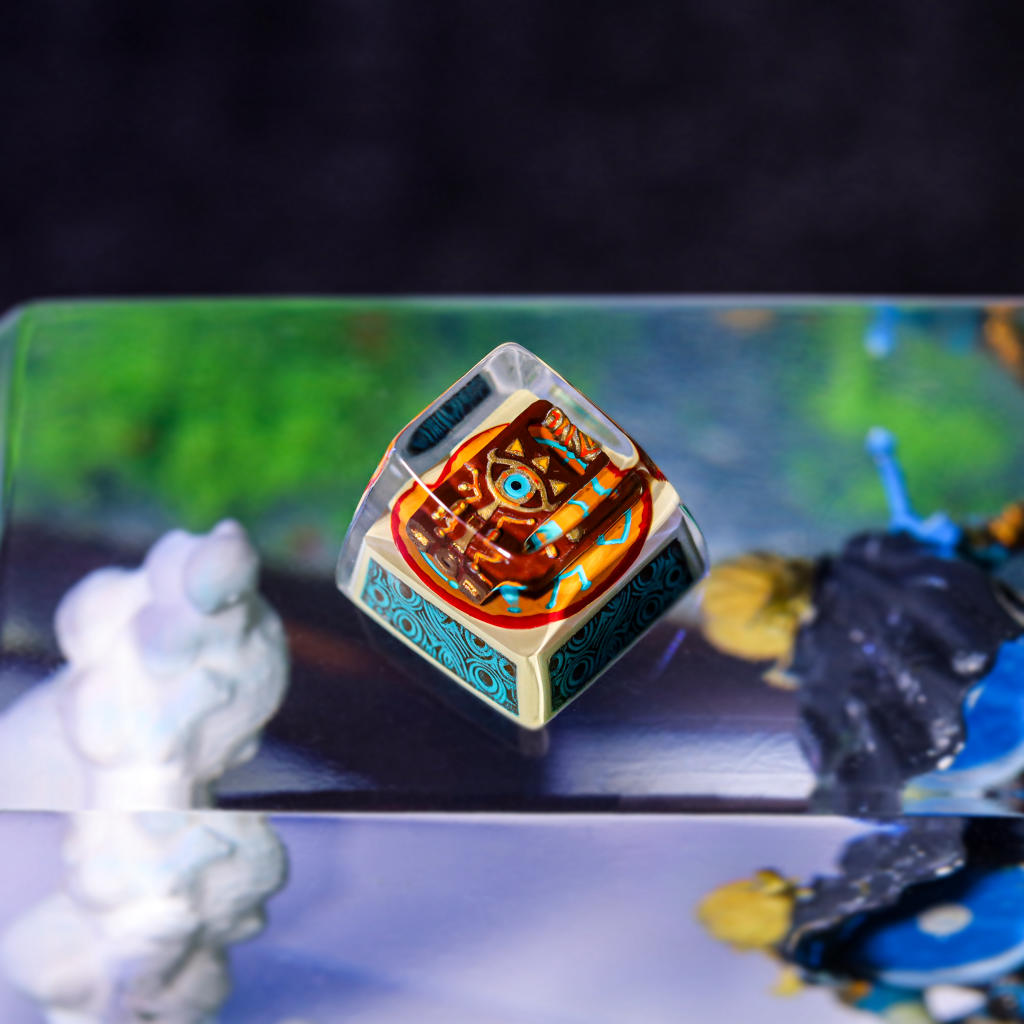 Sheikah Slate The Legend of Zelda Keycap 4 Sheikah Slate The Legend of Zelda Keycap