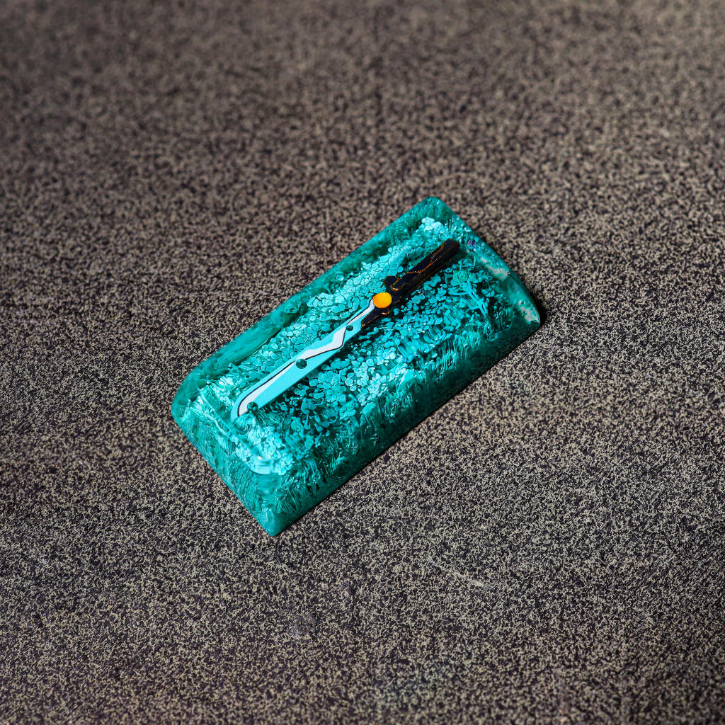 Zelda Guardian Sword Backspace Keycap 8 Zelda Guardian Sword Shift Enter Keycap