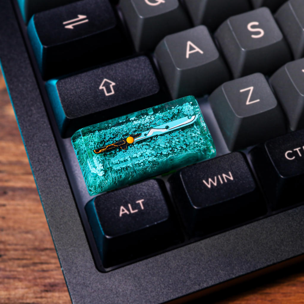 Zelda Guardian Sword Backspace Keycap 6 Zelda Guardian Sword Backspace Keycap