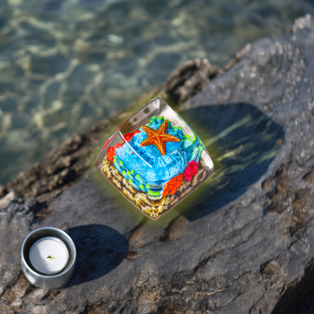 Sea Creature Keycap 21 Starfish Artisan Keycap