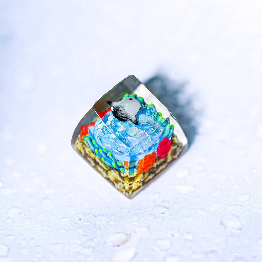 Sea Creature Keycap 19 Sunfish Artisan Keycap