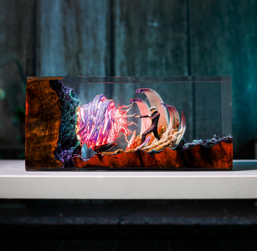Sorcerer's Power Dark Fantasy Lamp 1 Gojo's Power Jujutsu Kaisen Night Lamp