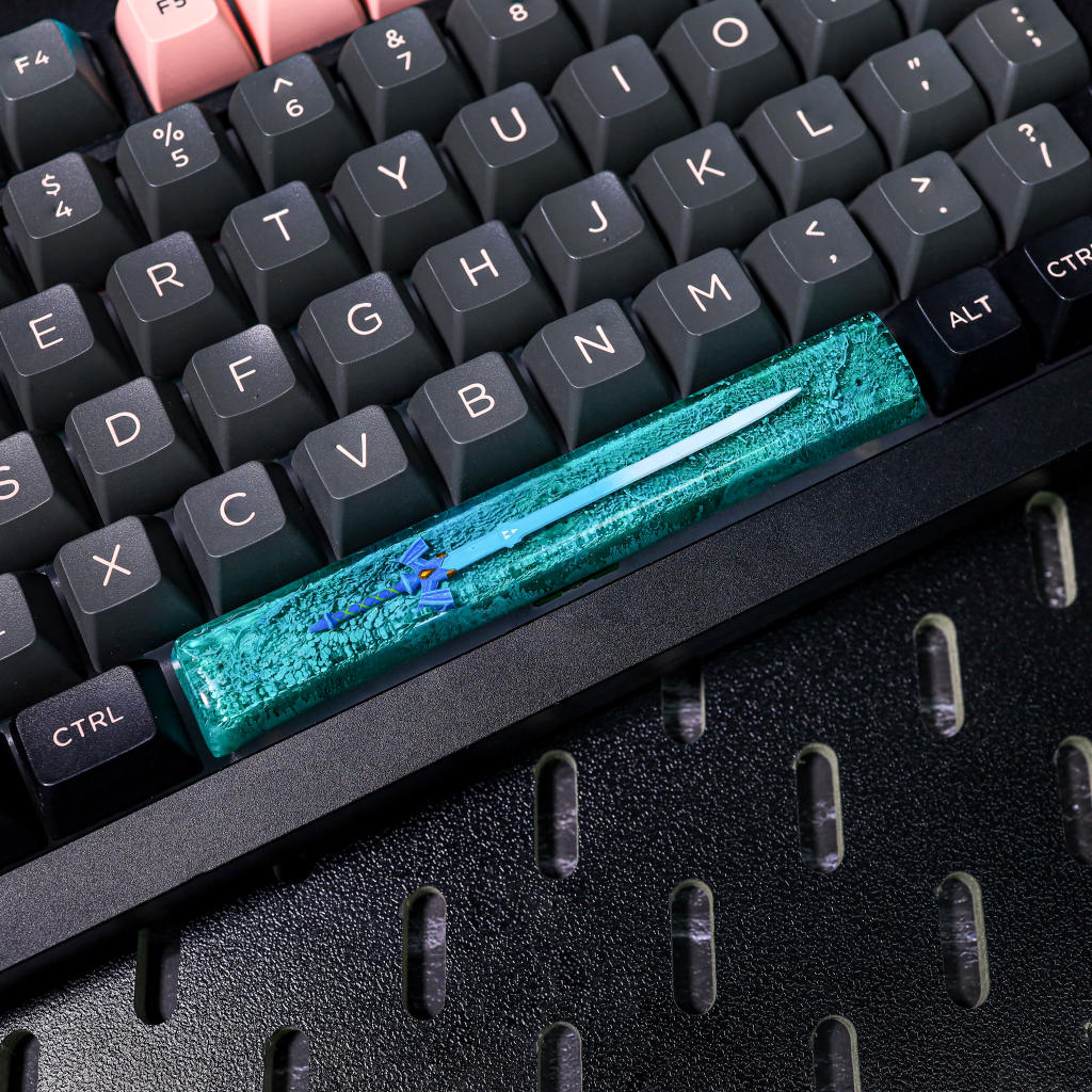 Legend of Zelda Master Sword Spacebar Keycap 6 Legend of Zelda Master Sword Spacebar Keycap