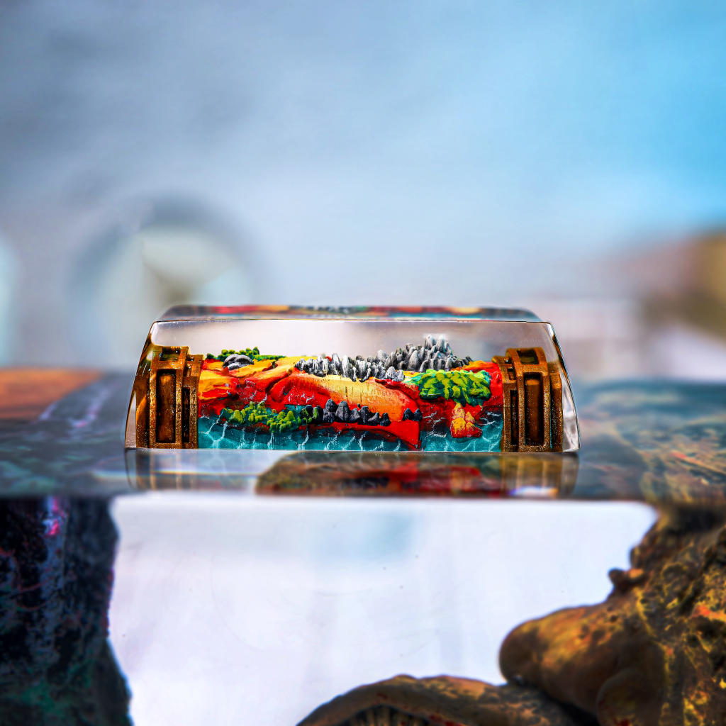 The Lord of the Rings Map Shift Keycap 2 The Lord of the Rings Map Shift Keycap