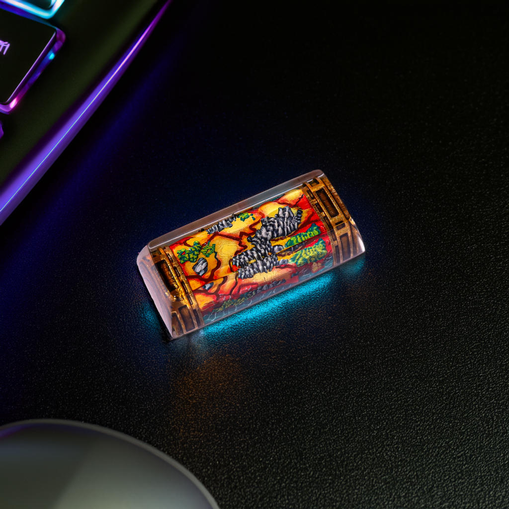 The Lord of the Rings Map Shift Keycap 5 The Lord of the Rings Map Shift Keycap