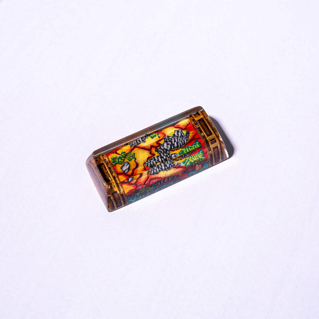 The Lord of the Rings Map Shift Keycap 6 The Lord of the Rings Map Shift Keycap