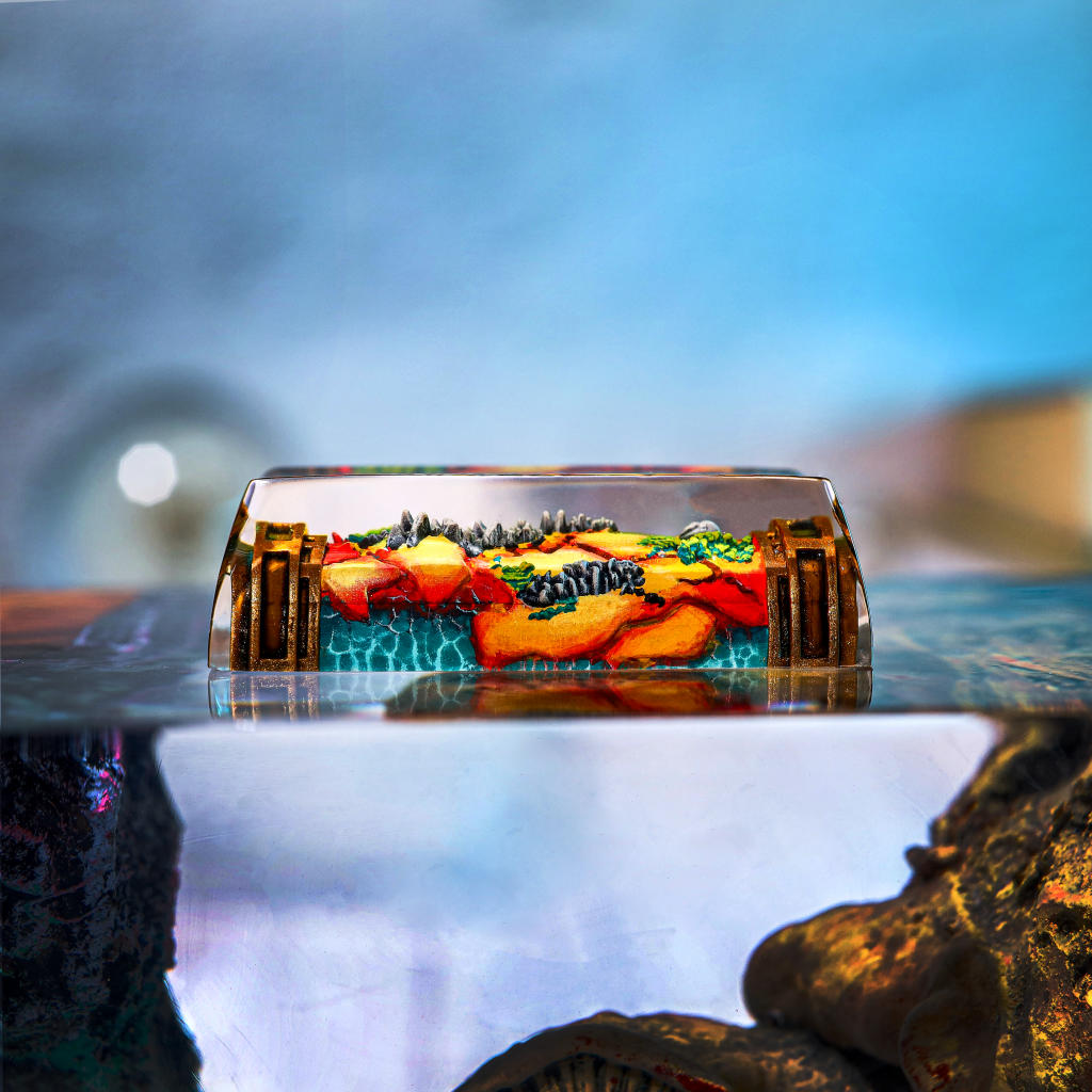 The Lord of the Rings Map Shift Keycap 7 The Lord of the Rings Map Shift Keycap