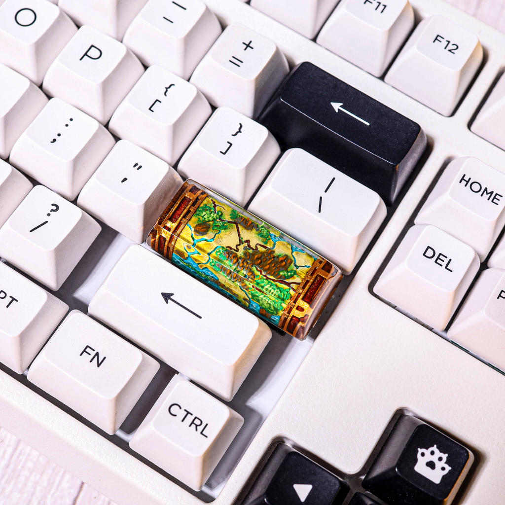 The Lord of the Rings Map Shift Keycap 9 The Lord of the Rings Map Shift Keycap