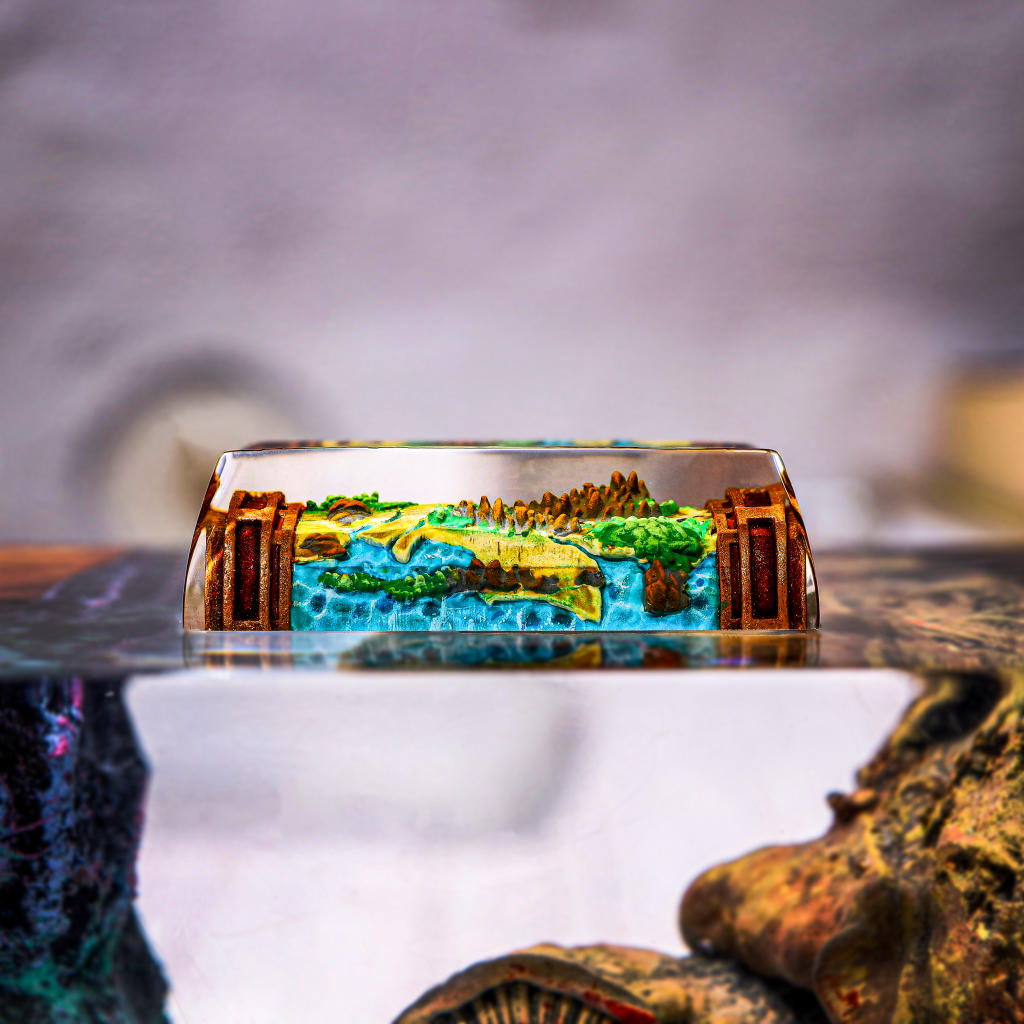 The Lord of the Rings Map Shift Keycap 13 The Lord of the Rings Map Shift Keycap
