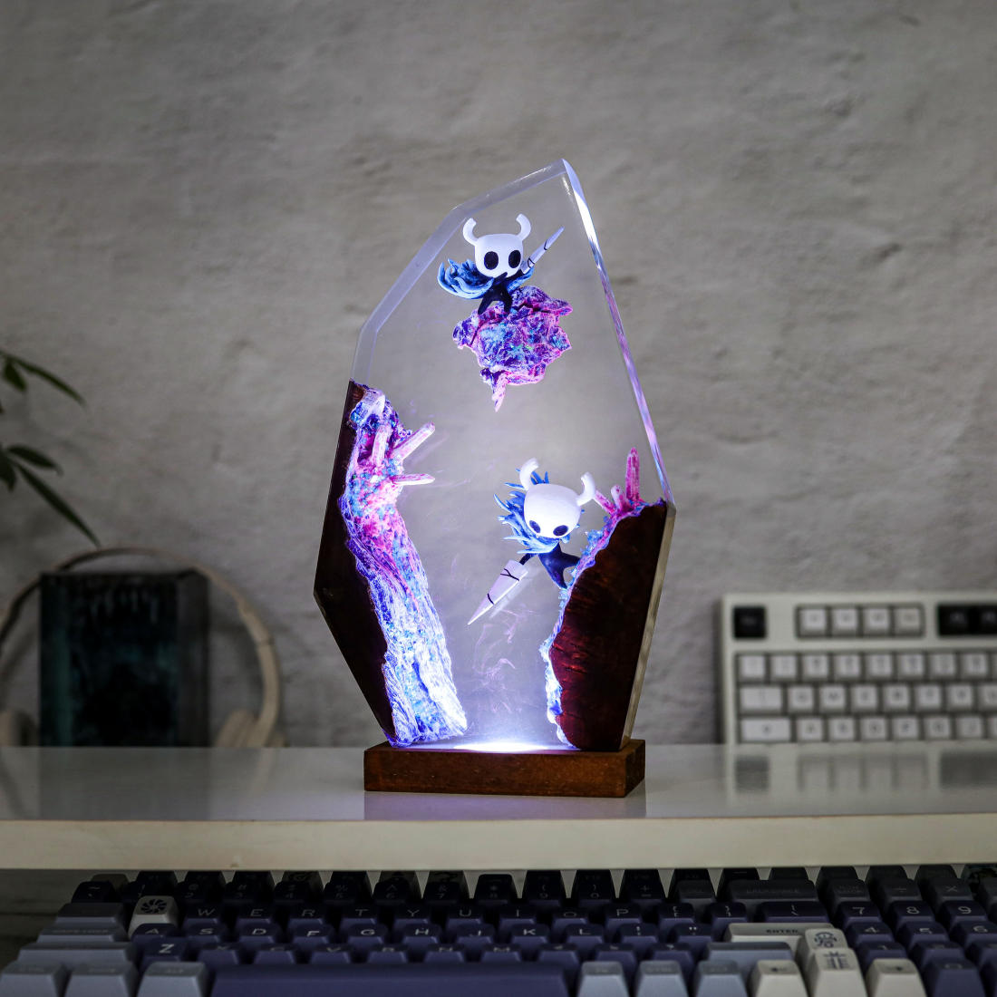 Hollow Knight Night Light Ver 3 4 Hollow Knight Epoxy LED Lamp Ver 3