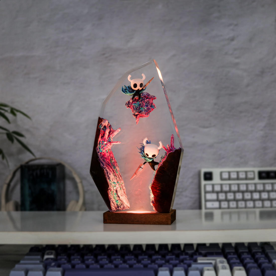 Hollow Knight Night Light Ver 3 3 Hollow Knight Epoxy LED Lamp Ver 3