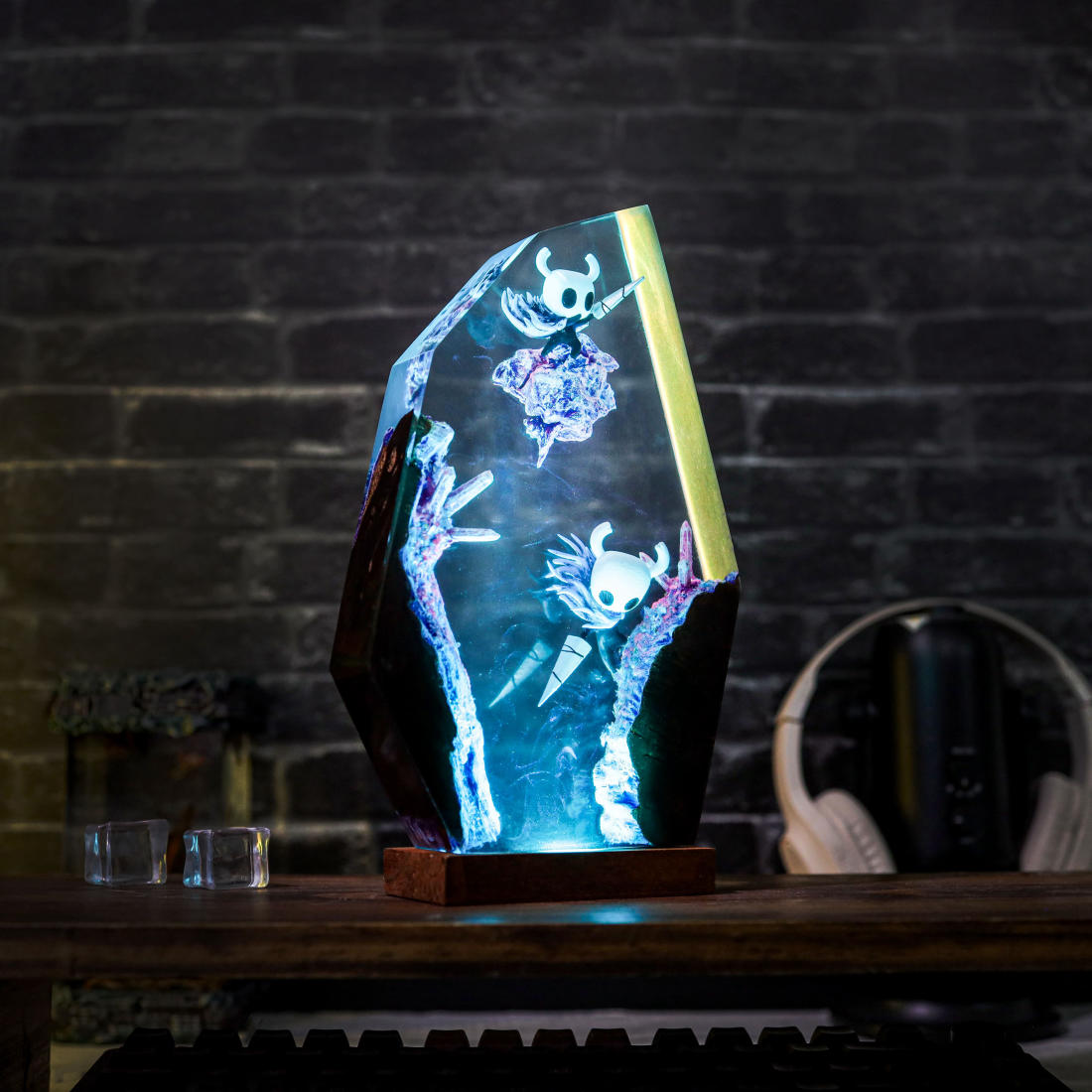 Hollow Knight Night Light Ver 3 9 Hollow Knight Epoxy LED Lamp Ver 3