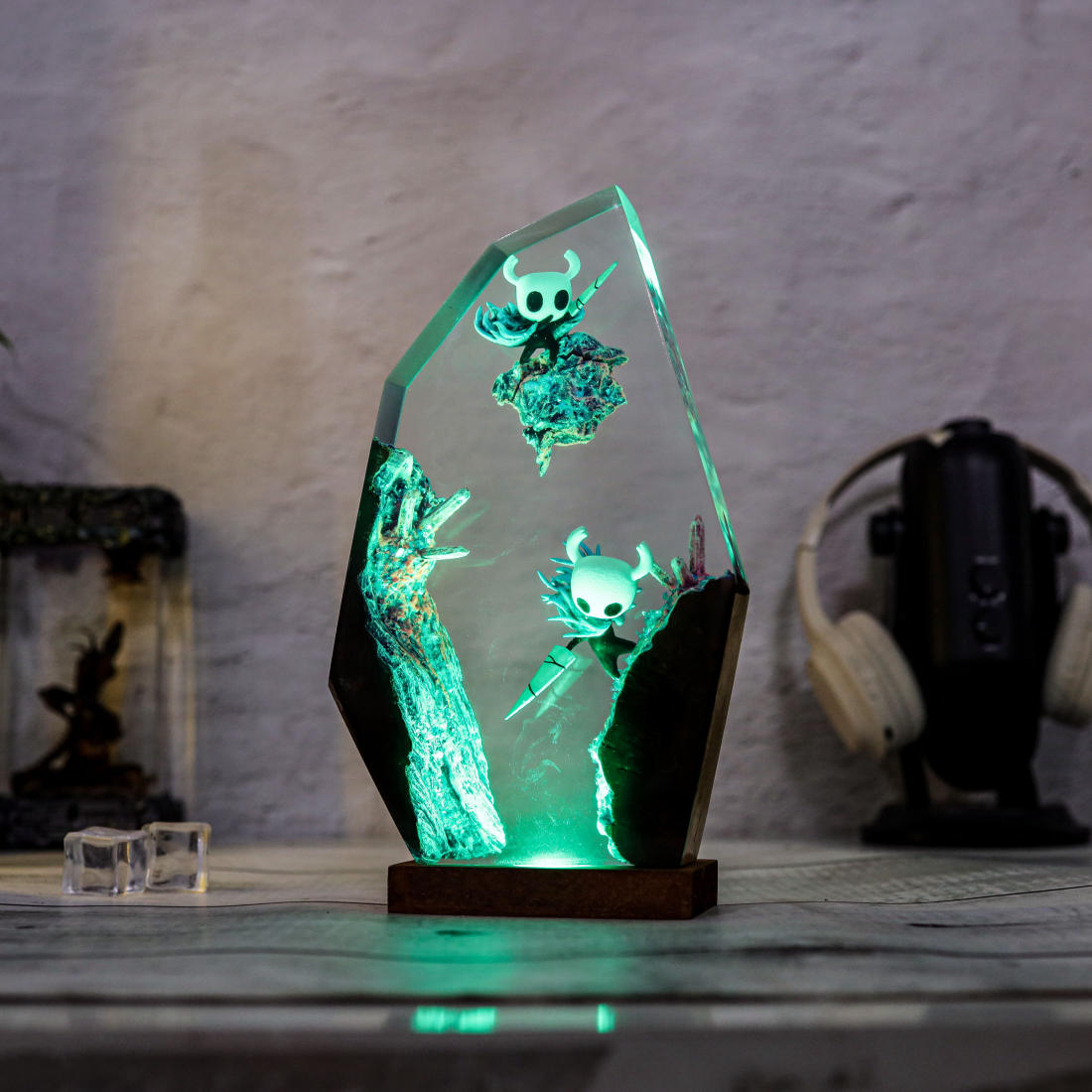 Hollow Knight Night Light Ver 3 6 Hollow Knight Epoxy LED Lamp Ver 3