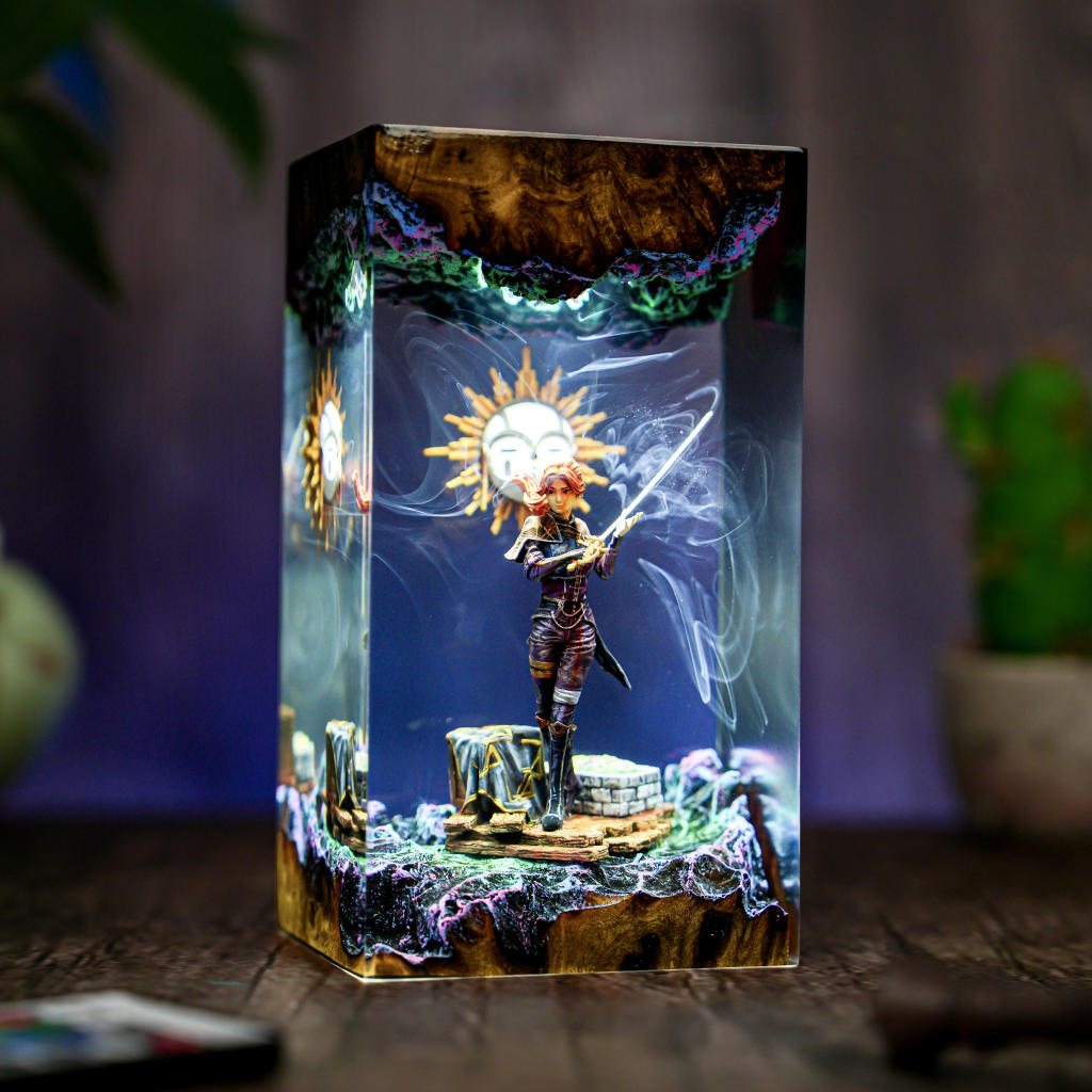 Maelle Clair Obscur Expedition 33 Lamp 1 Maelle Clair Obscur Night Light
