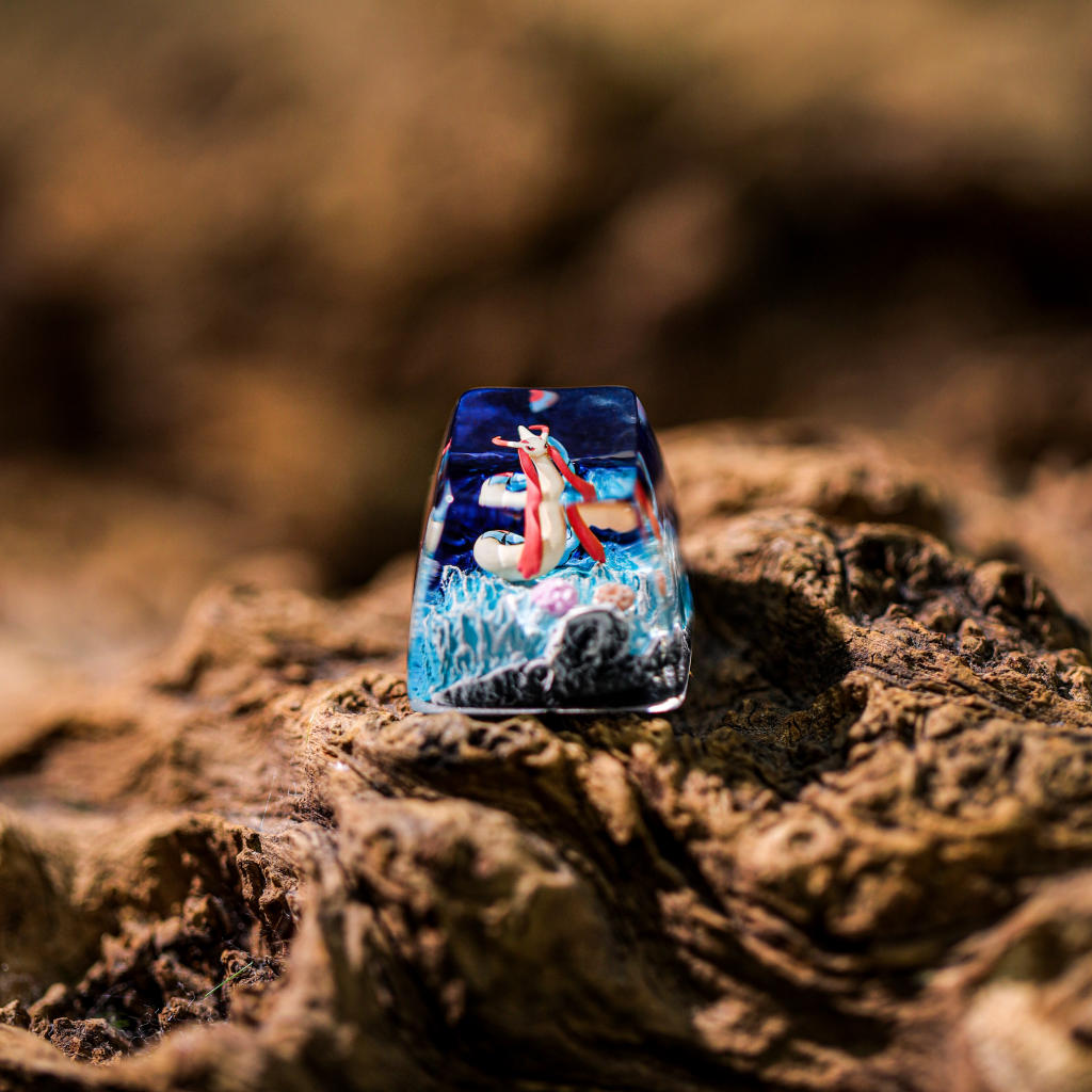 Milotic Pokémon Keycap Ver 2 3 Milotic Pokémon Keycap