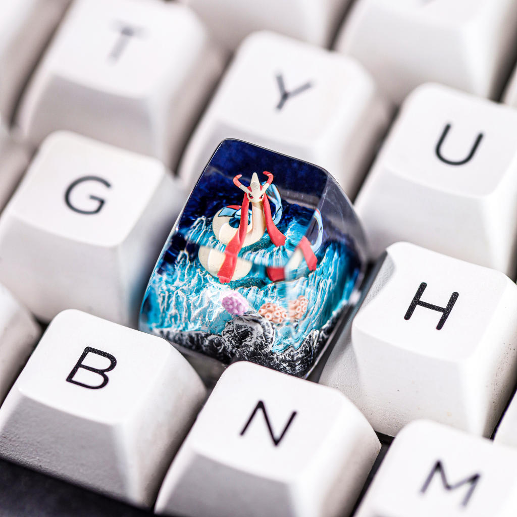 Milotic Pokémon Keycap Ver 2 5 Milotic Pokémon Keycap