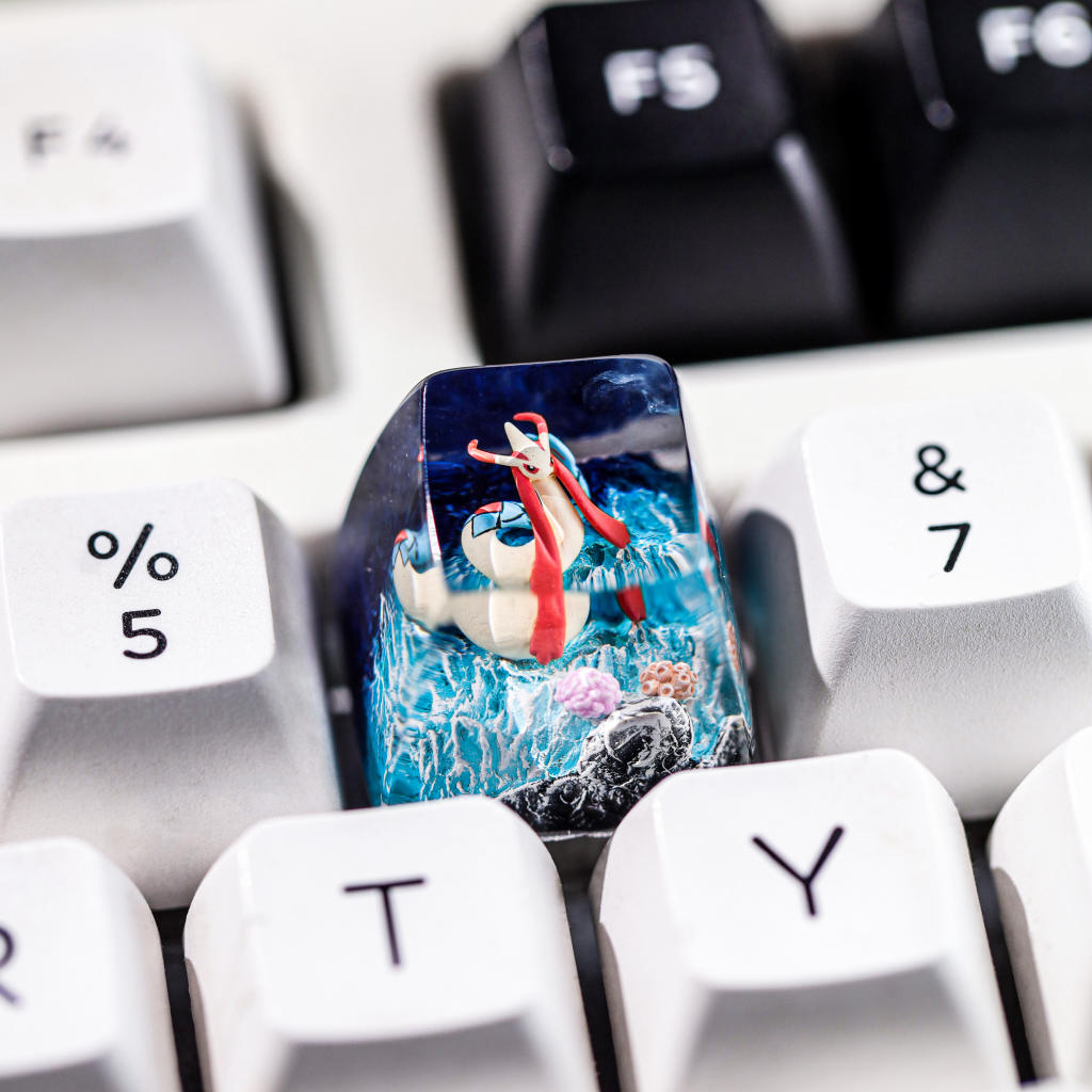 Milotic Pokémon Keycap Ver 2 6 Milotic Pokémon Keycap