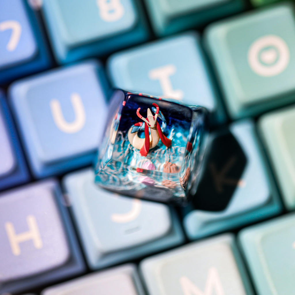 Milotic Pokémon Keycap Ver 2 7 Milotic Pokémon Keycap