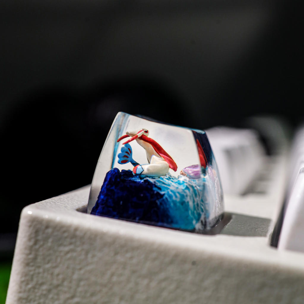 Milotic Pokémon Keycap Ver 2 8 Milotic Pokémon Keycap