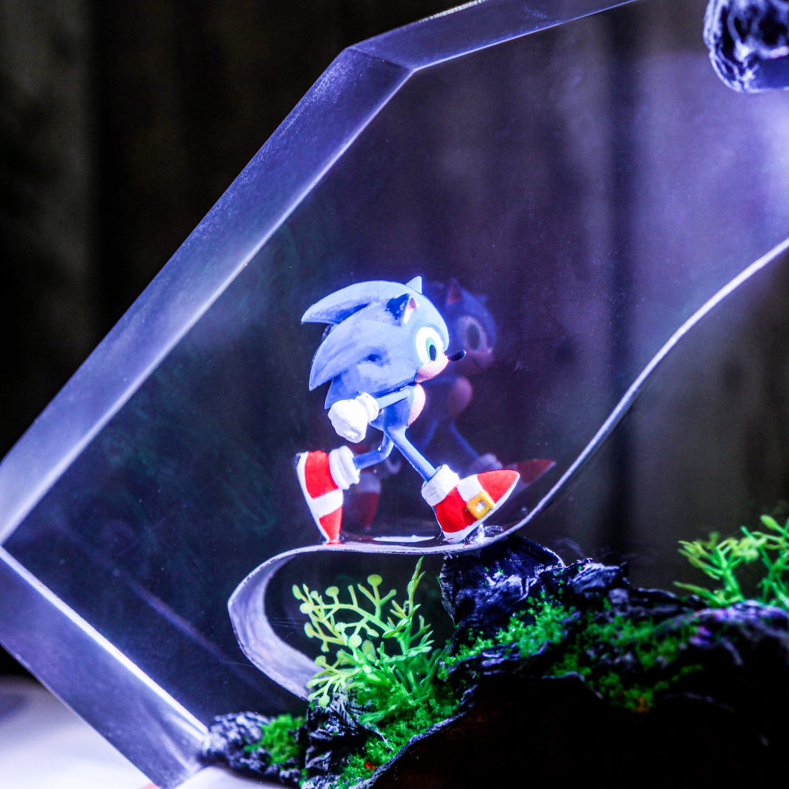 Sonic The Hedgehog Night Light Ver 2 6 Sonic The Hedgehog LED Table Lamp Ver 2
